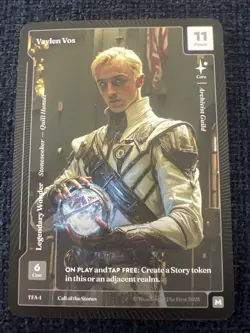 Wonders Of The First Call Of The Stones VAYLEN VOS MYTHIC Paper TFA-1 - Image 1