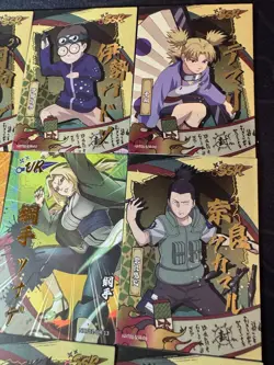 Naruto Shippuden Naruto Character Collectible TCG 12 x Premium Thick Cards #2 - Image 3