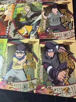 Naruto Shippuden Naruto Character Collectible TCG 12 x Premium Thick Cards #2 - Image 4