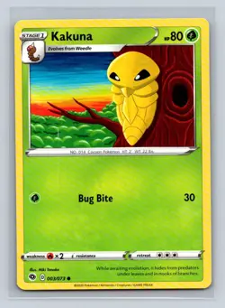 Kakuna #03/73 Champion's Path Common - Pokemon Card D24 - Image 1