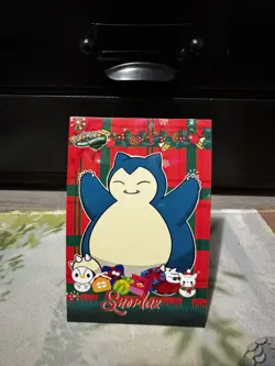 Pokemon 2024 Card Database Christmas Snorlax #3 Cracked Ice Holo Peru US Seller - Image 1