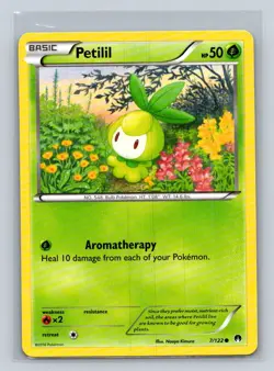 Petilil #7/122 XY - BREAKpoint Common - Pokemon Cards E8 - Image 1