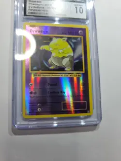 Pokemon TCG Drowzee Evolutions 49/108 Reverse Holo Common Card - Image 2