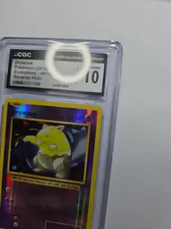 Pokemon TCG Drowzee Evolutions 49/108 Reverse Holo Common Card - Image 4