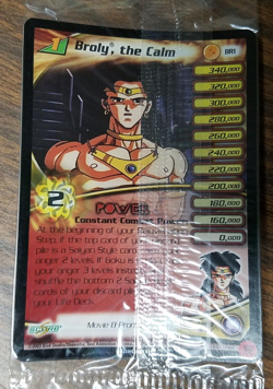 DBZ Dragon Ball Z Unopened Broly BR1, 2, 3 - 3 Packs Of 3 Cards Limited Movie 8 - Image 2