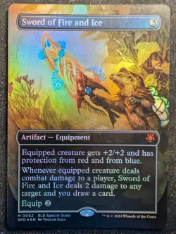 Sword of Fire and Ice - Foil Borderless - MTG Special Guest (MTG) - Image 1