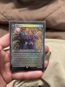 Blitzwing, Cruel Tormentor Universes Beyond: Transformers Foil - Image 1