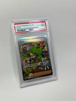 2024 POKEMON PAF EN-PALDEAN FATES SPECIAL ILLUSTRATION RARE #236 CLIVE PSA 9 - Image 4