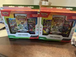 Pokemon TCG - LOT OF 2 - First Partner Illustration Collection Series 1 - Sealed - Image 1