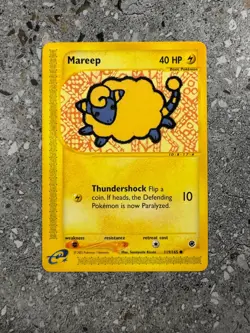 Pokemon TCG Cards Mareep 119/165 Expedition NM - Image 1
