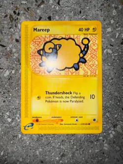Pokemon TCG Cards Mareep 119/165 Expedition NM - Image 3