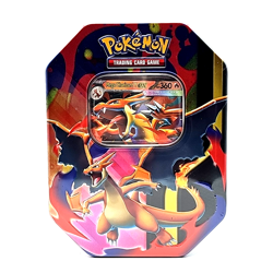 Pokemon Mega Charizard Ex Tin With Mega Charizard Y EX Promo - Image 1
