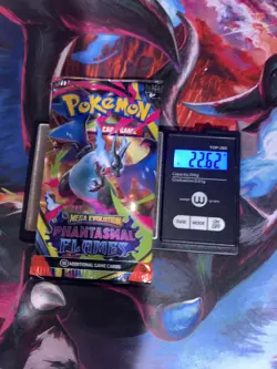 Pokemon Phantasmal Flames HEAVY 22.62 !!!!! Sleeved Booster Pack - Image 1