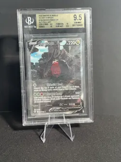 Very Clean Pokemon Silver Tempest Regidrago V 184/195 BGS 9.5 ALT ART - Image 1