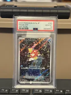 2023 Pokemon Paldea Evolved Magikarp Illustration Rare PSA 10 Japanese - Image 1