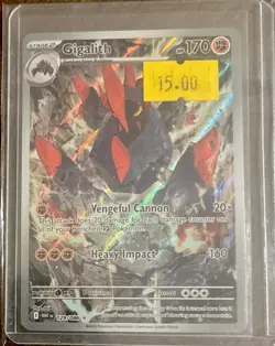 Pokemon TCG - GIGALITH - #129/086 Sv: White Flare Holo Illustration Rare 170 HP - Image 1