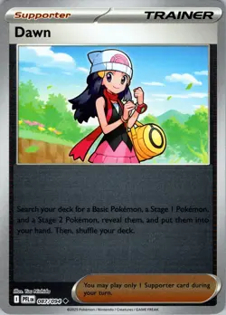 Dawn Uncommon Reverse Holo ME02: Phantasmal Flames 087/094 NM Pokemon - Image 1