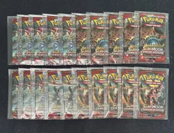 20x Pokemon SUN & MOON Crimson Invasion Booster Packs 💎 Factory SEALED 💎 - Image 1