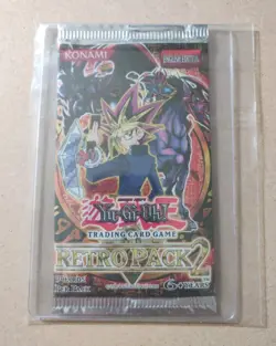 Yu-Gi-Oh Retro Pack 2 Booster Pack Sealed Vintage - Image 1