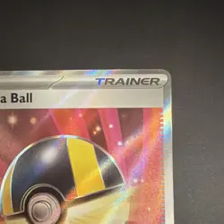 Pokemon Ultra Ball Trainer-Item Full Art Secret Rare Holo Card 264/217 ASC NM - Image 3