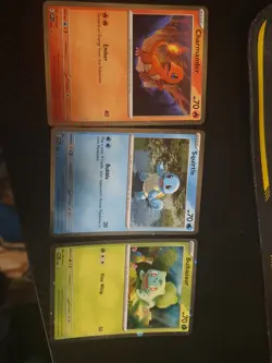 151 Promo Card Bundle: Bulbasaur, Charmander, Squirtle - SVP046 SVP047 SVP048 NM - Image 1