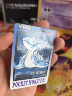 Pokemon Karte Card Pocket Monsters Carddass 1997 japanese Lapras LP - Image 2