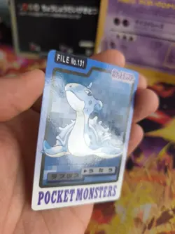 Pokemon Karte Card Pocket Monsters Carddass 1997 japanese Lapras LP - Image 3