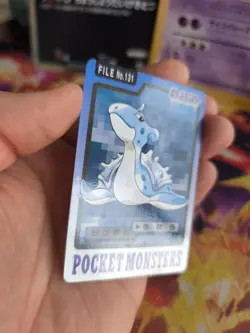 Pokemon Karte Card Pocket Monsters Carddass 1997 japanese Lapras LP - Image 5