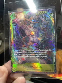 Portgas.D.Ace OP07-119 (SEC) ALT ART One Piece card Game NM English - Image 3