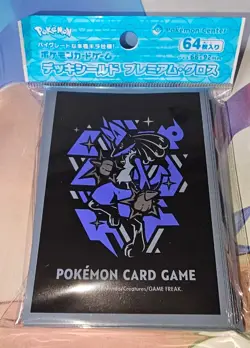 Pokemon center CoolxMetal Lucario Card Sleeves - Image 1