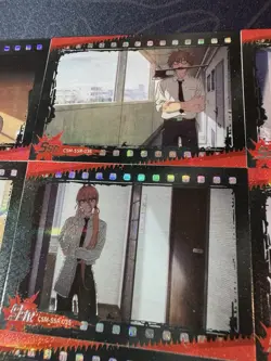 Collectible Cards TCG 9 x Chainsaw Man CCG Character Limited Edition Scene - Image 2