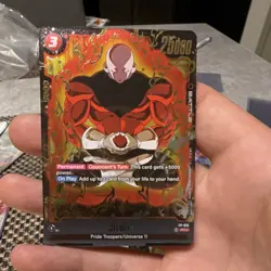 Jiren FP-016 Rare Promo Foil Pride Troopers/Universe 11 Dragon Ball Super Card - Image 1