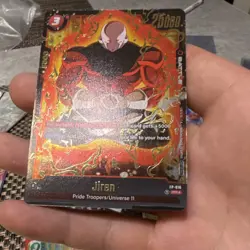 Jiren FP-016 Rare Promo Foil Pride Troopers/Universe 11 Dragon Ball Super Card - Image 2
