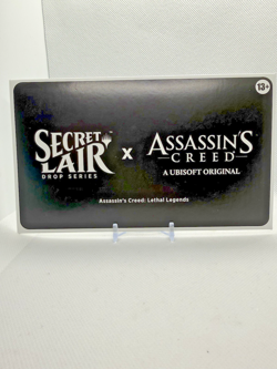 MTG Secret Lair - X ASSASSIN’S CREED: LETHAL LEGENDS - Non-Foil *SEALED* - Image 1