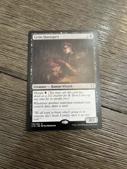 Magic The Gathering Grim Haruspex Commander 2019 #118 NM - Image 1