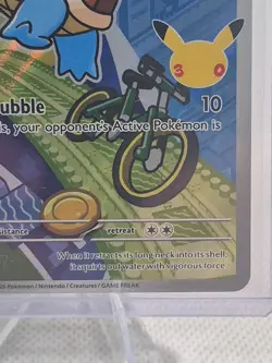 First Partner Illustration Squirtle Promo Full Art Holo 037 Pokemon TCG - Image 3