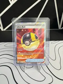 Ultra Ball Ascended Heroes 264/217 Secret Rare Full Art Holo Pokemon TCG - Image 1