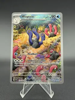 Wugtrio 224/091 Special Illustration Rare Shiny - Pokemon TCG S&V Paldean Fates - Image 1