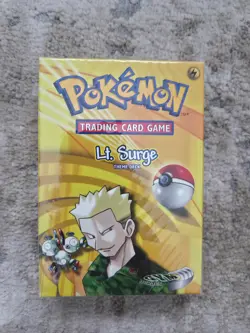 Pokemon Gym Heroes Theme Deck Art Set (x4) With Display Box - Image 4
