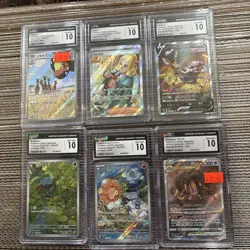 Lot Of 6 Gem Mint CGC 10 Pokemon Cards Japanese Bulbasaur Vstar Fast Ship - Image 1