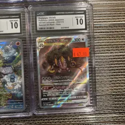 Lot Of 6 Gem Mint CGC 10 Pokemon Cards Japanese Bulbasaur Vstar Fast Ship - Image 5