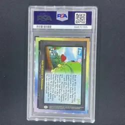 EP3 Ash Catches a Pokemon - PSA Auto 9 - Veronica Taylor Signed - Topps Series 2 - Image 2