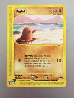 Pokemon Diglett 50/144 Regular Skyridge Pokemon Never Played - Image 1