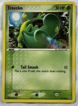 Pokemon TCG Treecko 70/106 EX Emerald NM - Image 1