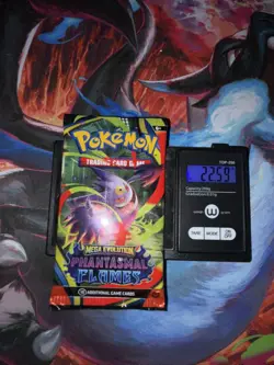 Pokemon Phantasmal Flames HEAVY 22.59. !!!!! Sleeved Booster Pack - Image 1