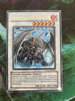 Yu-Gi-Oh! Doomkaiser Dragon - CSOC-EN043 - Ultra Rare - Unlimited - NM/VLP - Image 1