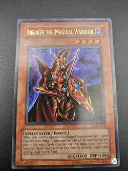 Yugioh Breaker The Magical Warrior Ultra Rare Unlimited MFC-071 LP - Image 1