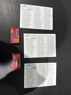 Pokemon Lot - Lotte Wafer, Boomer Dunkin Gum Sticker Card, Japanese Sticker Book - Image 5