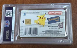 PSA 9 Charmander 1999 Blockbuster Video 5¼" Case Pokemon Snap Smart Card - Image 2