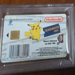 PSA 9 Charmander 1999 Blockbuster Video 5¼" Case Pokemon Snap Smart Card - Image 4